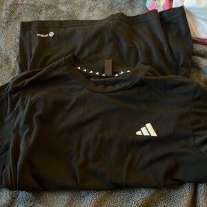 Black adidas shirt